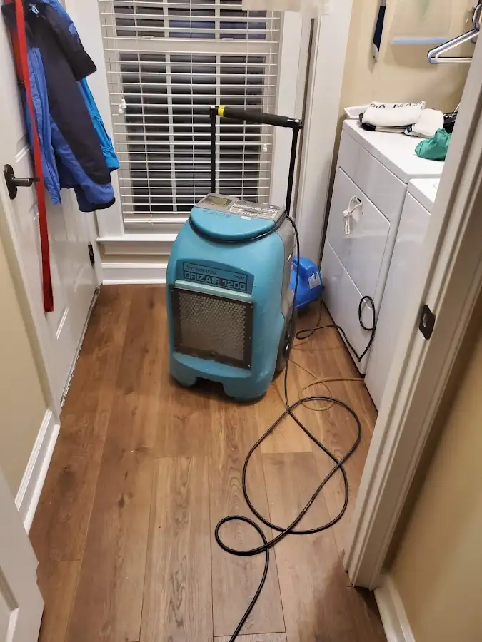 Commercial dehumidifier deployed for Flood Damage Cleanup in Carrollwood