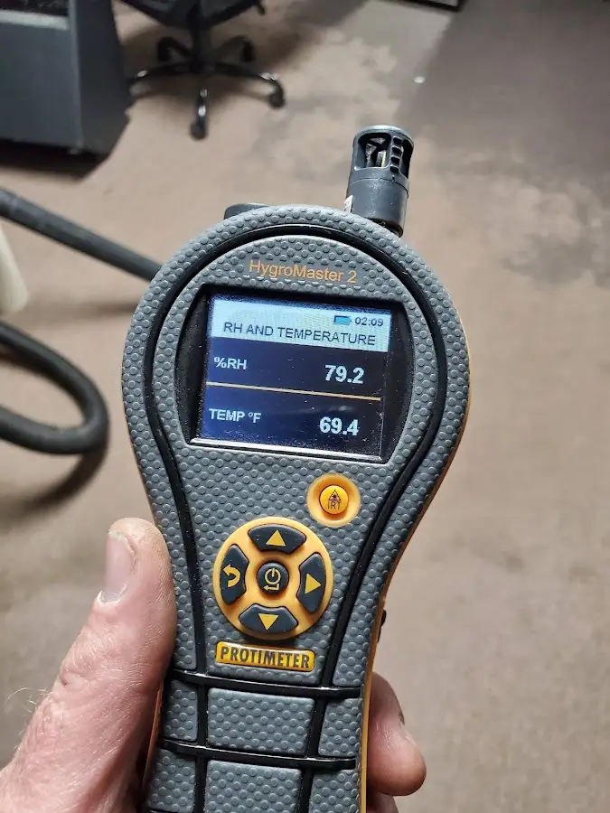 Moisture meter humidity assessment for Fire & Smoke Damage Restoration in Carrollwood